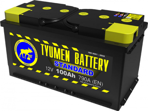 Аккумулятор Тюмень СТАНДАРТ 6ст-100 о.п.