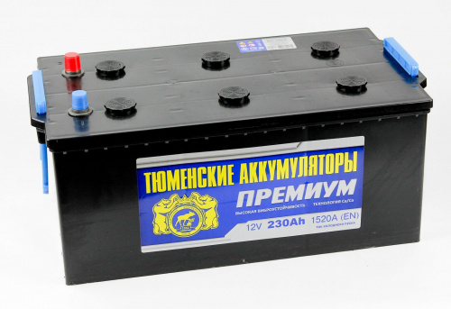 Аккумулятор Tyumen Battery 6ст-230L о.п. Premium Ca-Ca
