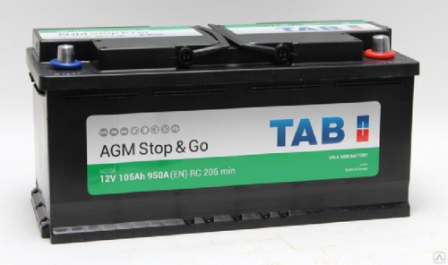Аккумулятор TAB 6ст-105 AGM