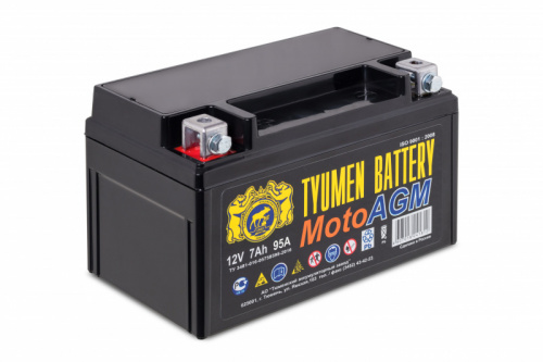Аккумулятор Tyumen Battery 6мтс-7 Мото AGM