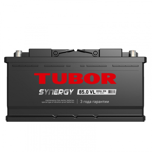 Аккумулятор Tubor Synergy 6ст-85 о.п. низкий